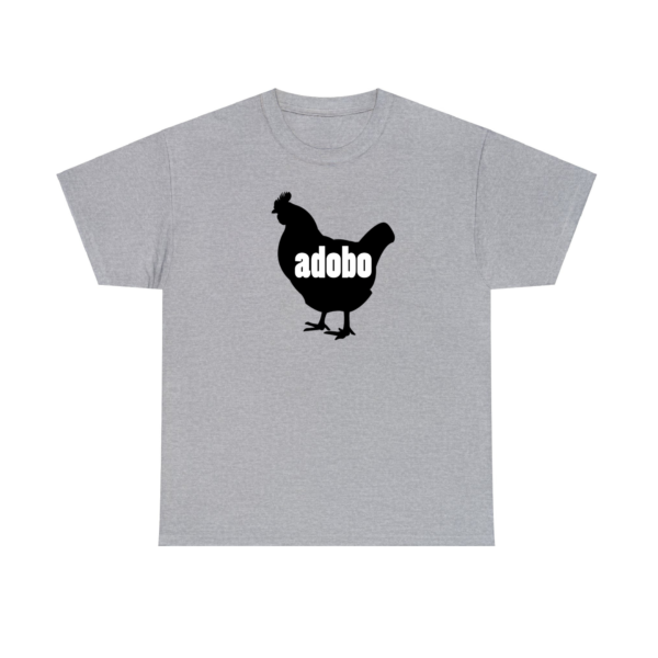 Adobo Chicken Cotton Shirt Sport Grey