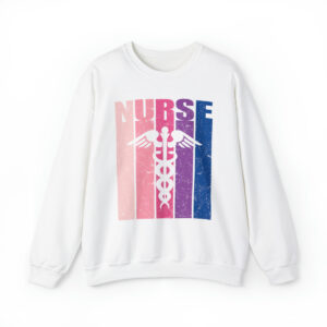 Nurse Stripe Pastel Sweatshirt