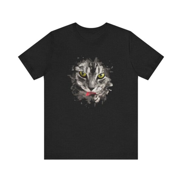 Watercolor Cat Jersey TShirt - Image 8