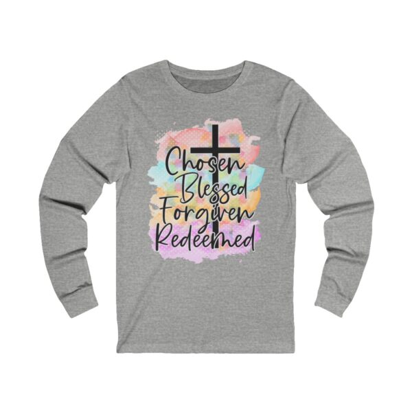 Chosen Blessed Forgiven LongSleeve - Image 4
