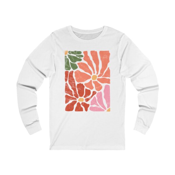 Distressed Abstract Wildflower LongSleeve - Image 8
