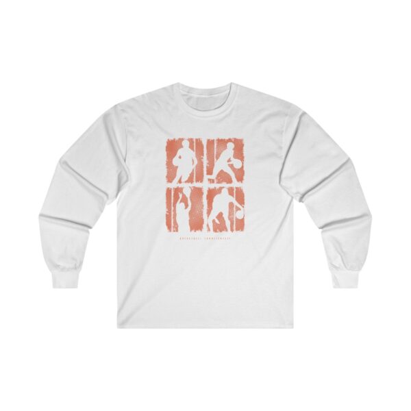 Basketball Silhouette LongSleeve TShirt - Image 2