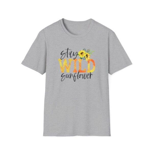 Stay Wild Sunflower TShirt - Image 4