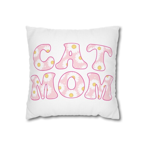Floral Cat Mama PillowCase