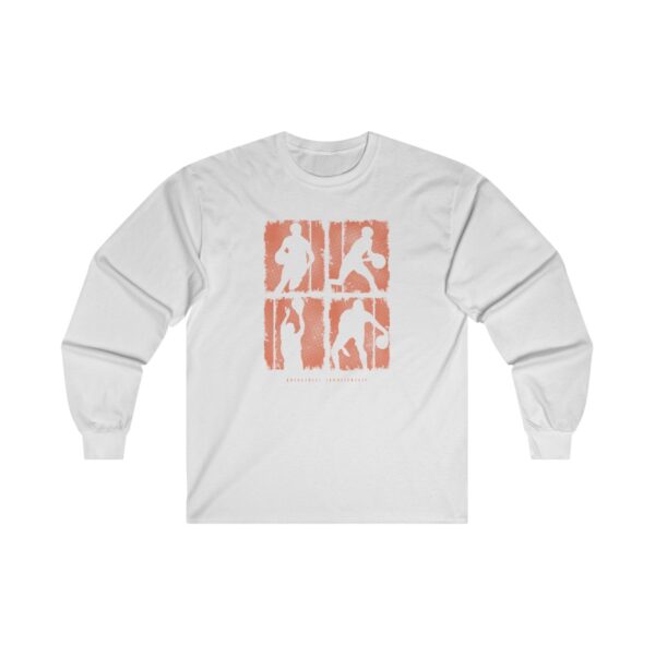 Basketball Silhouette LongSleeve TShirt - Image 3