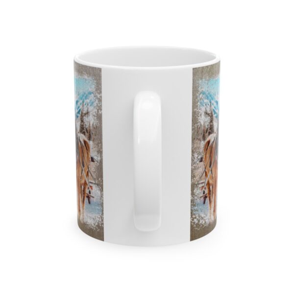 Winter Wonderland  Horse Mug - Image 3