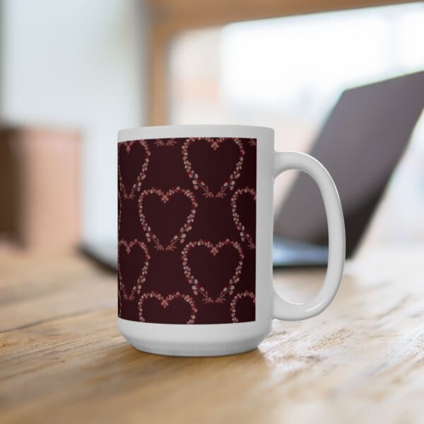 Heart Ceramic Mug 15oz - Image 4