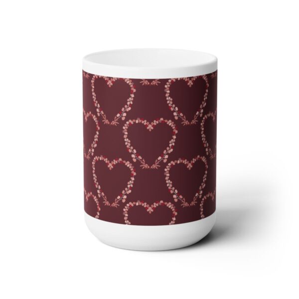 Heart Ceramic Mug 15oz