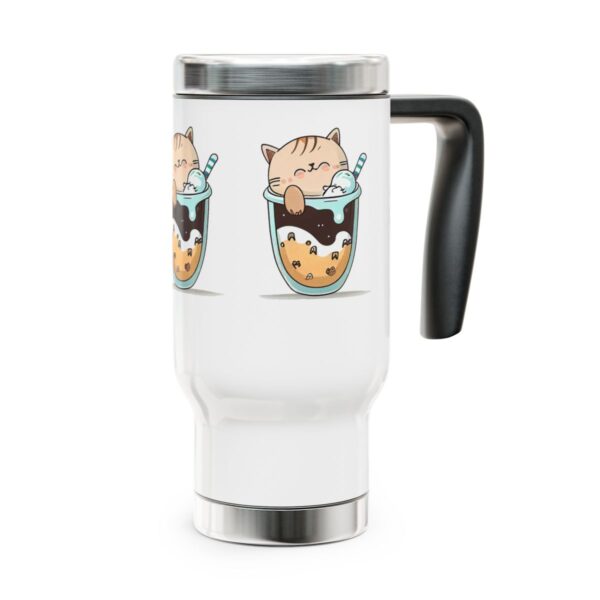 Cute Cat Travel Mug - Image 5