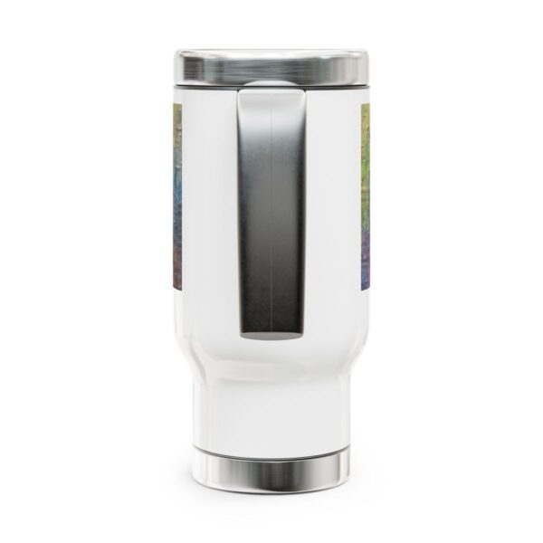 Watercolor Cat Travel Mug - Image 3