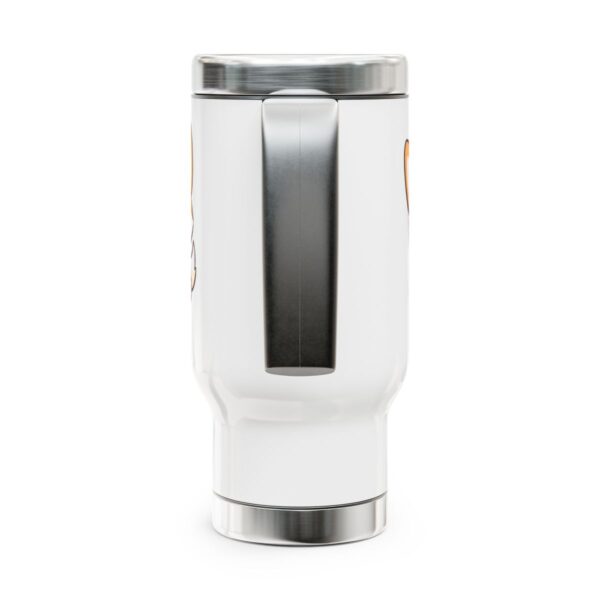 Cartoon Corgi Travel Mug - Image 4